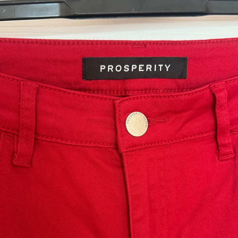 Prosperity Bright Red Pants